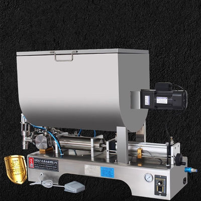 1100*480*800 mm Horizontale pneumatische Abfüllmaschine für 304Edelstahlsauce