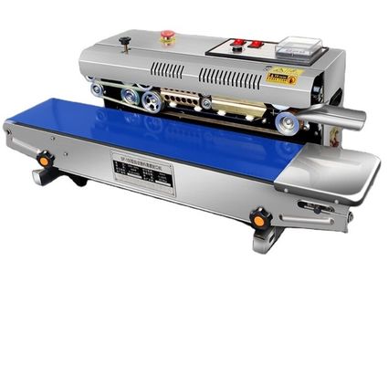 620W elektrisch angetriebene SF-150 Horizontale/vertikale kontinuierliche Beutelbandversiegelungsmaschine