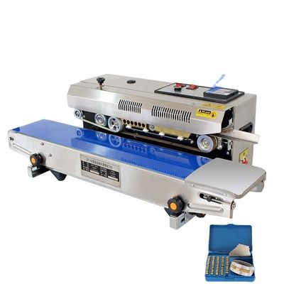 620W elektrisch angetriebene SF-150 Horizontale/vertikale kontinuierliche Beutelbandversiegelungsmaschine