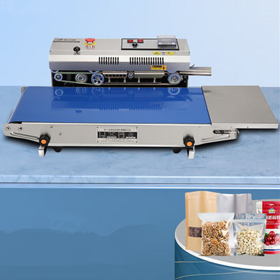 620W elektrisch angetriebene SF-150 Horizontale/vertikale kontinuierliche Beutelbandversiegelungsmaschine