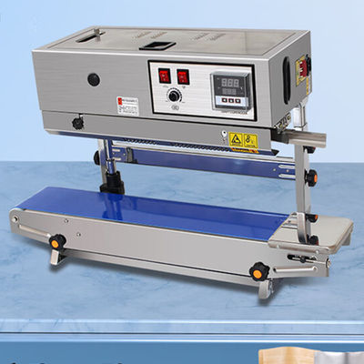620W elektrisch angetriebene SF-150 Horizontale/vertikale kontinuierliche Beutelbandversiegelungsmaschine