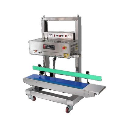 Übertragung 20 kg kontinuierlicher automatischer Vertikalbanddichter für Stehbeutel