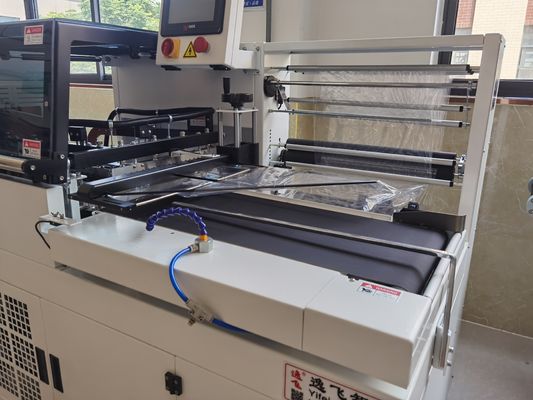 300 KG Halbautomatische Kunststofffolie L-Stabdicht- und Schneidmaschine für den Energiebergbau