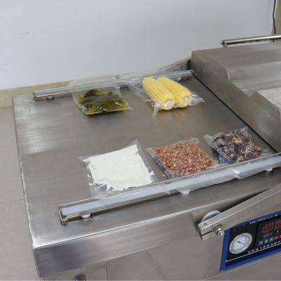 Elektrische Vakuumdichtmaschine für Doppelkammer-Rice Automatische Lebensmittelkonservierung