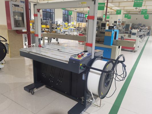 80 kg Lagerlast Halbautomatische Gurtmaschine mit einer Gurtgeschwindigkeit von 2,5/s