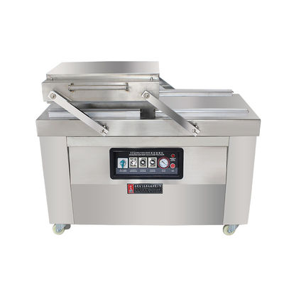 Kommerzielle Halbautomatische DZ 400 Doppelkammer Vakuumdichtmaschine für 4Pcs Dichtstreifen