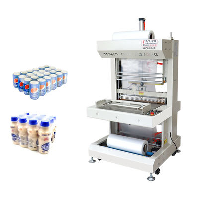 Schrumpfverpackungsmaschine für Gläser und Flaschen 180 KG Arbeitstisch Höhe 750 50 mm Einstellbar