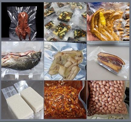 20 m3/h Pumprate Bodenart Vakuumverpackungsmaschine zur Konservierung von Fleisch, Fisch und Hühnchen