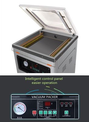 DZ-400 Einzelkammer-Gemüse-Vakuumverpackungsmaschine für Speicherbeutel 900 W-Modell