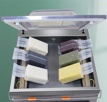 Halbautomatische Vakuumverpackungsmaschine aus Edelstahl DZ-500 zur Aufrechterhaltung der Frische von Lebensmitteln