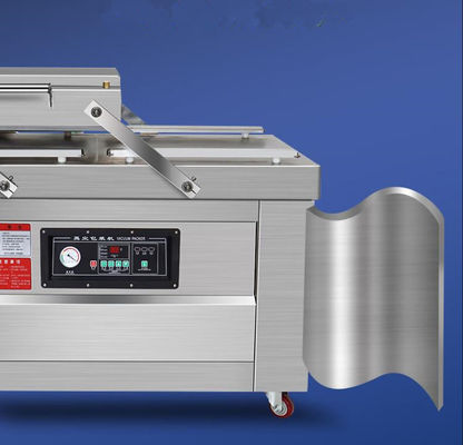 Halbautomatische Doppelkammer-Vakuumverpackungsmaschine für Obst und Gemüse