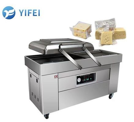Automatische Doppelkammer Vakuumpakemaschine aus Edelstahl