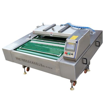 Verpackungsmaschine für die industrielle Versiegelung von Obst und Fleisch