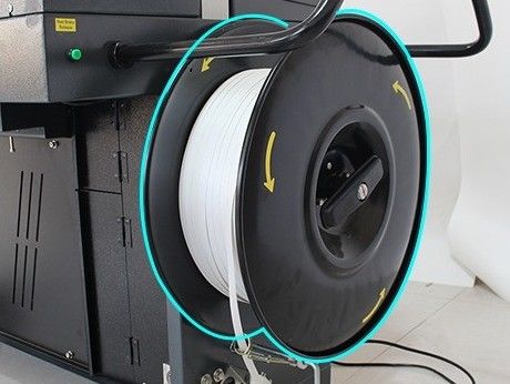 Min W8XH10cm Bundling-Spezifikation PP-Gürtel-Gürtelmaschine mit 1000W/10A Leistung