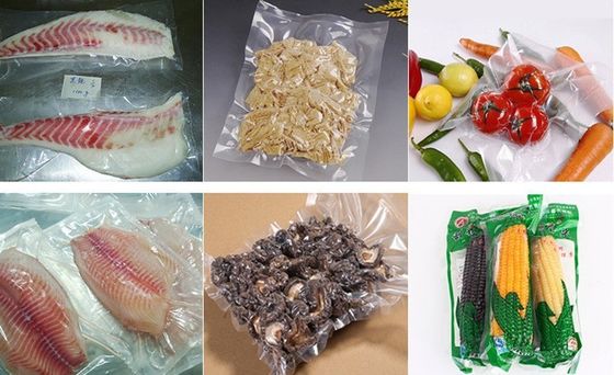 Verpackungs- und Versiegelungsmaschine für Lebensmittel mit Edelstahl 201 Doppelkammer Vakuumversiegelung