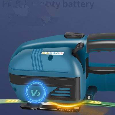 14.4V Handgerät für die Verzahnung von Kabeln aus 13-16 mm PP/PET-Gürteln 380x130x130 mm