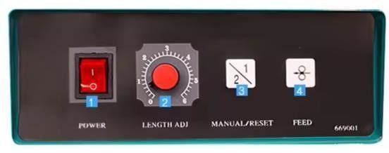 Einfach zu bedienende halbautomatische Strap-Bindemaschine für Kleidungskartonverpackung