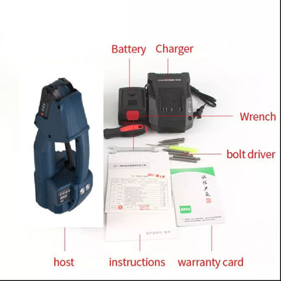 Q1 Handheld Halbautomatisches Warmschweißgerät Batterie Elektrisch betriebenes Strap-Tool für PP PET-Streifen