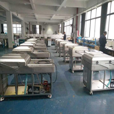 Doppelkammer-Vakuumdichtungsgerät für Tierfutter Schokolade Gurken Tenderloin Lammbrot