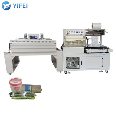 55cm Max Filmbreite Schrumpfverpackungsmaschine mit L-Stabdichter und automatischer Funktion