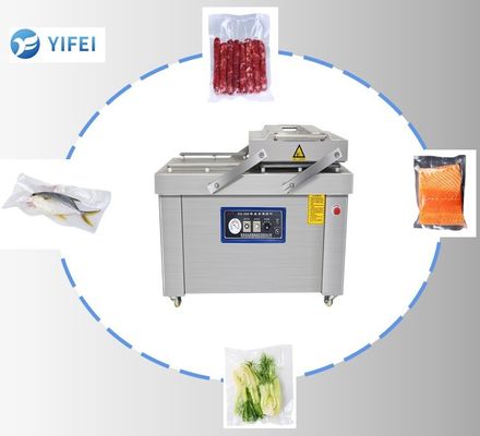 183x90x105cm Doppelkammer Vakuumsiegelmaschine für elektrisch angetriebene Lebensmittelverpackungen