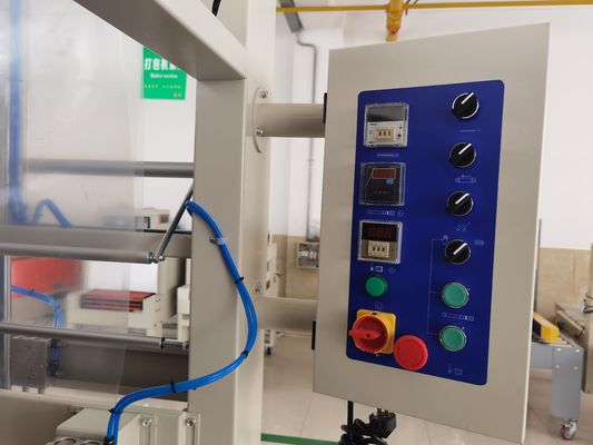 Elektrisch angetriebene halbautomatische Wasserflaschen-Schrumpfverpackungsmaschine für Trays und Kisten