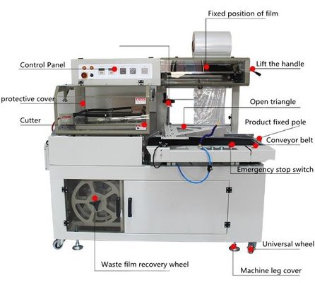 L Barindustrie für automatische Dicht- und Schneidmaschine BF550 Verpackungsgeschwindigkeit 15 m/min