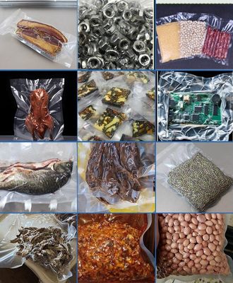 Doppelkammer Voll gefrorenes Huhn Truthahn Bratente Salzente Ente Gewürze Gänse Vakuumverpackungsmaschine