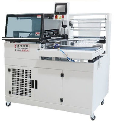 55 cm Max Filmbreite Automatische L-Stäbe Versiegelung und Wärmetunnel Schrumpfpackmaschine