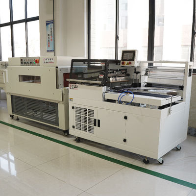 POF/PVC Film 450L 1350W L Bar Shrink Film Bag Wrapping Machine für Verpackungslösungen