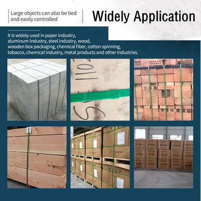 Elektrisch betriebene Strapmaschine für PP-PET-Streifen mit langlebiger wiederaufladbarer Batterie