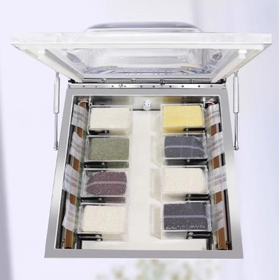 Plastikbeutel Versiegelung Reis Verpackungsmaschine für Getreide und Bohnen einfach zu bedienen