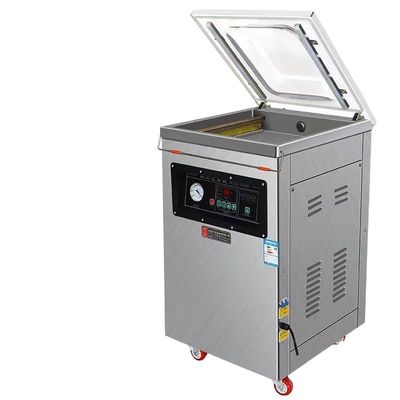 Einzelkammer Stickstoff Vakuumdichtungsverpackungsmaschine für Fisch Steak Fleisch Lebensmittel Rindfleisch