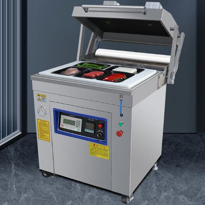 Vorgerüstete Technologie Vakuum Haut Verpackungsmaschine für Rindfleisch Steak Meeresfisch und Huhn