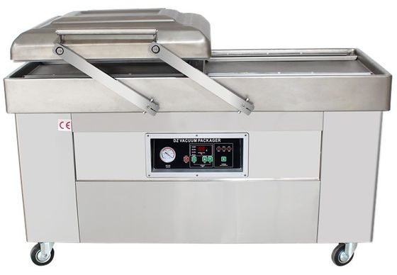Automatische Vakuumversiegelungsmaschine für gefrorenes Gemüse mit Doppelkammern