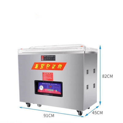 91*45*82cm Automatische Vakuumverpackungsmaschine für Fleisch Huhn Meeresfrüchte Fisch Reisziegel