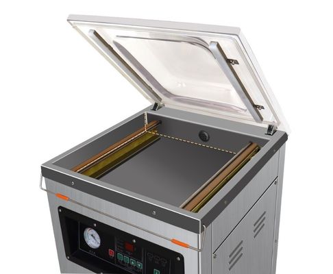 Edelstahl DZ 400 Vakuumverpackungsmaschine für Knoblauch Kartoffel Lebensmittel Fleisch Fisch Käse