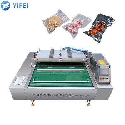 Maximalverpackungsgröße 1000*420*9mm Automatische Vakuumversiegelungsmaschine für Fleisch, Fisch und Huhn