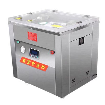 Doppelseitige Verpackungsmaschine für Endprodukte mit Vakuumdruck für industrielle Lebensmittel
