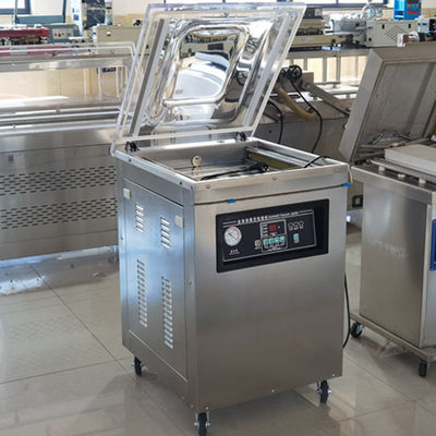 Einfache Einzelkammer Vakuum Versiegelung Verpackungsmaschine für Lebensmittel Gemüse Datteln Bohnen
