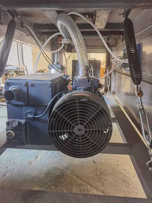 2200W Pumpenleistung 100m3/h Fischsteak Fleisch Vakuumverpackungsmaschine mit Doppelkammer