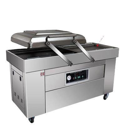 DZ-600/2SB 1500W Automatische industrielle Vakuumsiegelmaschine für Lebensmittel Bohnen Reis Fisch