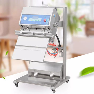 Nahrungsmittel Vakuum Versiegelungsmaschine mit pneumatischer vertikaler Konstruktion Versiegelungsbreite 10 mm 85 KG