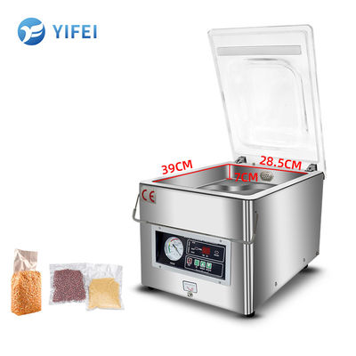 Bequeme Tisch Vakuum Verpackungsmaschine für Huhn Fleisch Lebensmittel Käse Datteln Gemüse