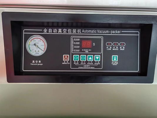Doppelkammer Vakuumpackmaschine für Sauerkraut Fleisch Fisch Dates 1070*540*970mm Größe