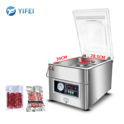 Elektrische Heizleistung 250 Watt Vakuumverpackungsmaschine für trockene und nasse Lebensmittelkonservierung