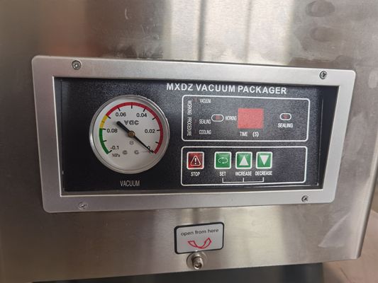 Elektrische Heizleistung 250 Watt Vakuumverpackungsmaschine für trockene und nasse Lebensmittelkonservierung