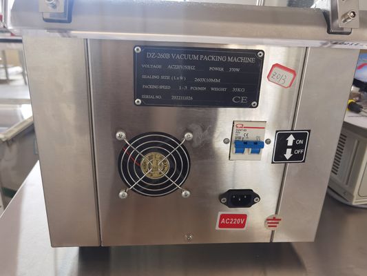 Elektrisch angetriebene Vakuumverpackungsmaschine für Speisen in Hotels