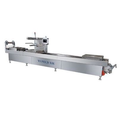 Halbautomatische, kundenspezifische Thermoform-Stretchfilm-Vakuumpakemaschine