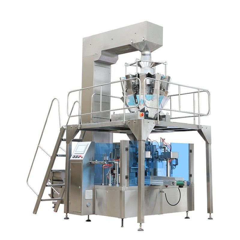 Mini-Doypack-Verpackungsmaschine für granulare Reis-Maisnüsse und flüssiges Pulver